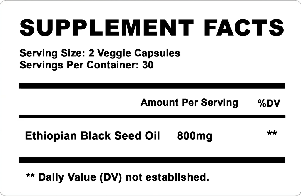 Wimast® Ethiopian Black Seed Oil